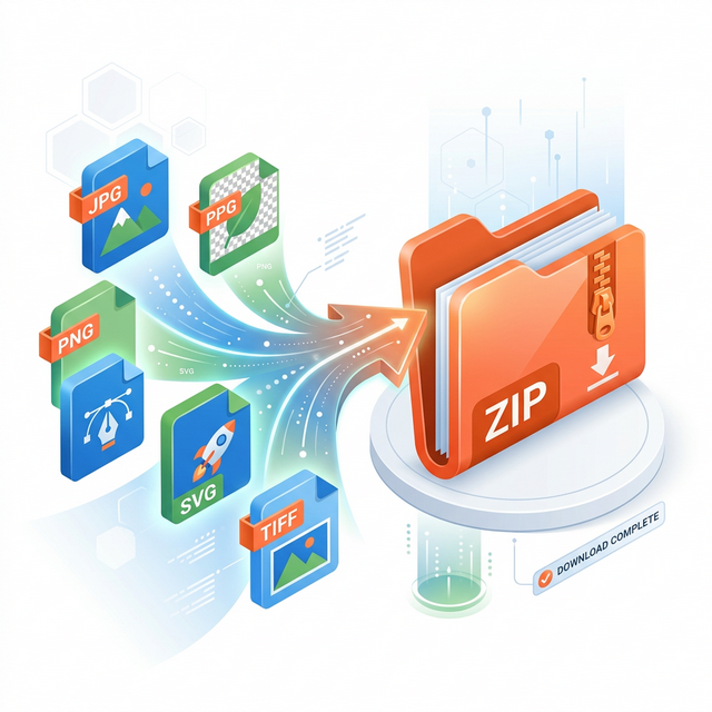 一括変換・一括ダウンロード